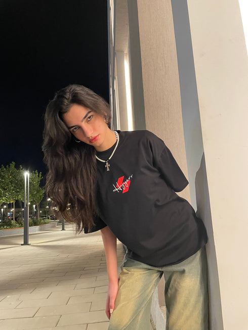 DOWNFALL T-SHIRT - BLACK